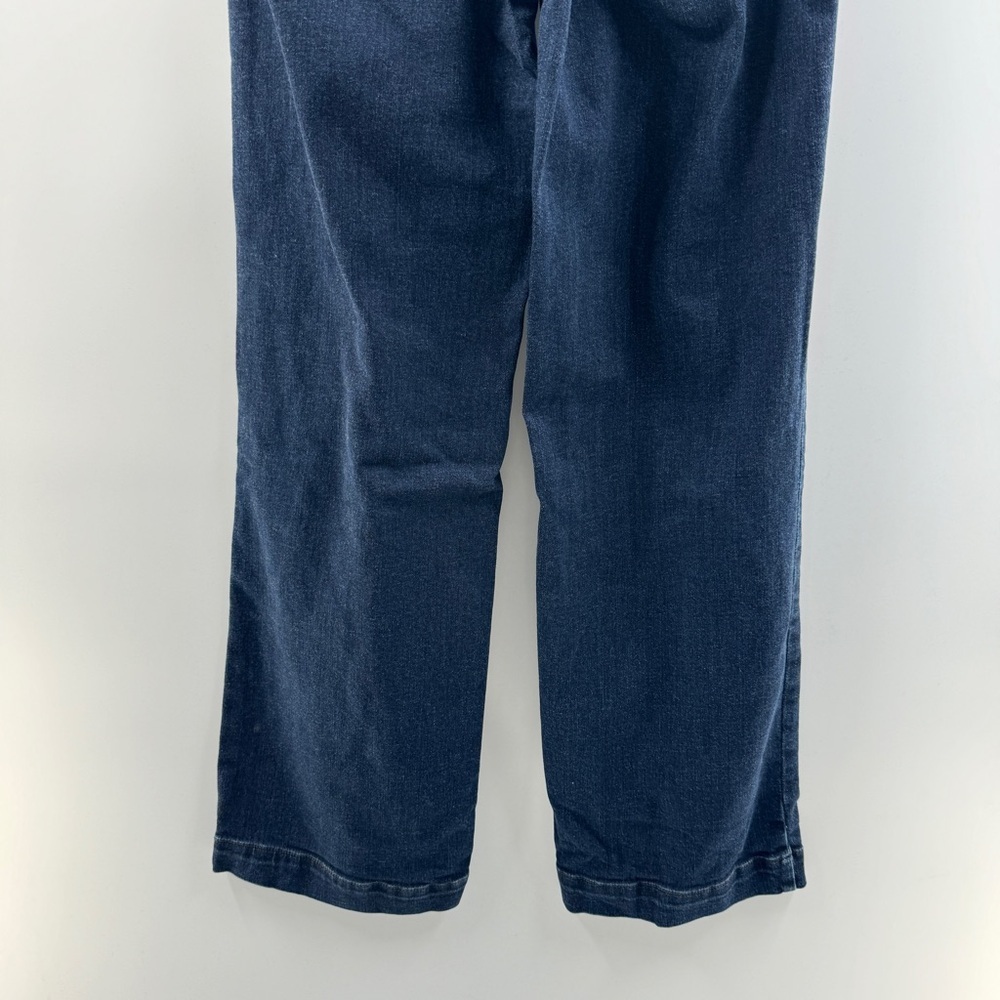 Judy Blue Women’s Dark Wash Wide Leg Jeans Zipper Fly Size 7/28 - Picture 7 of 8